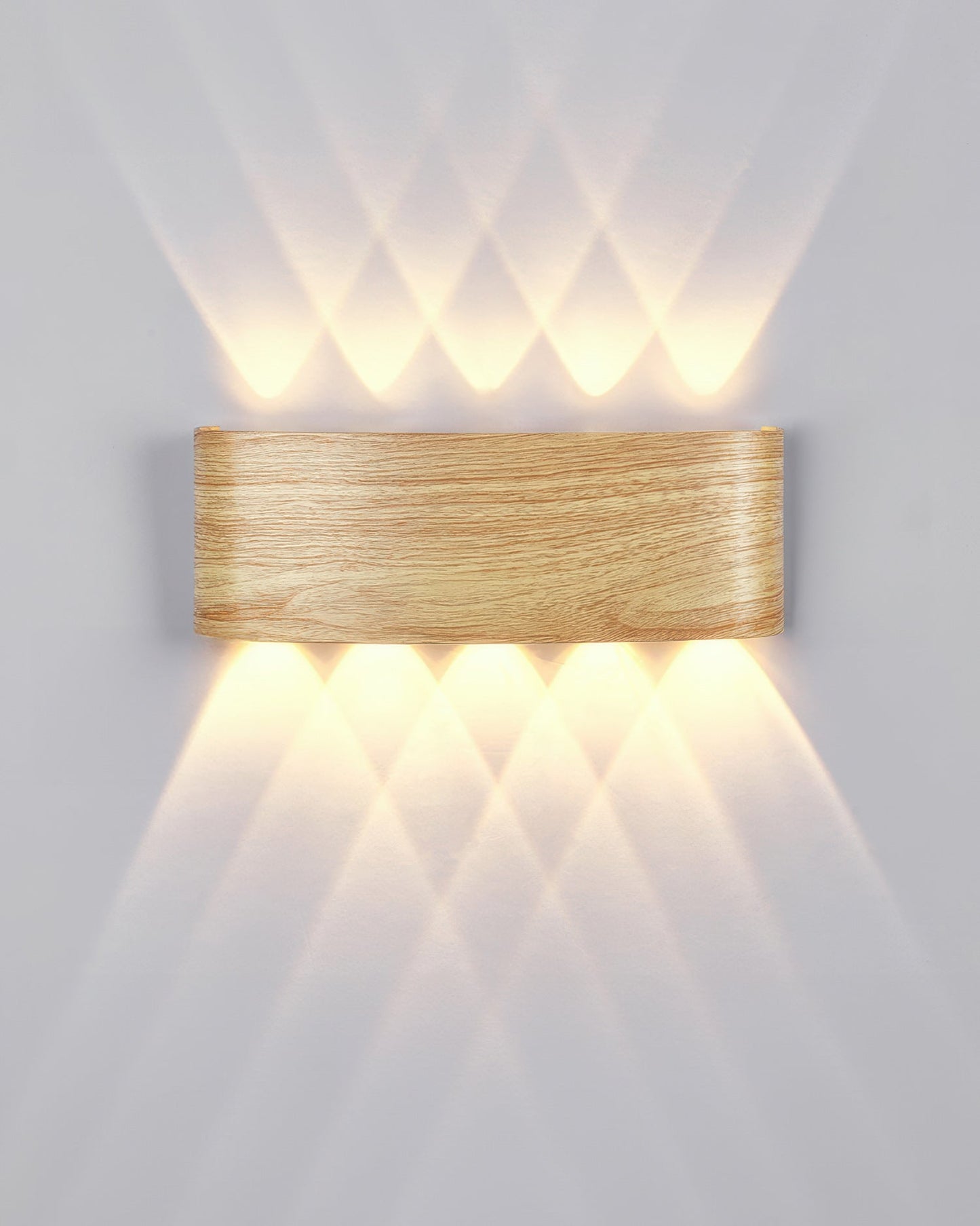LumiCraft – Wall Lamp with Wood Grain Finish
