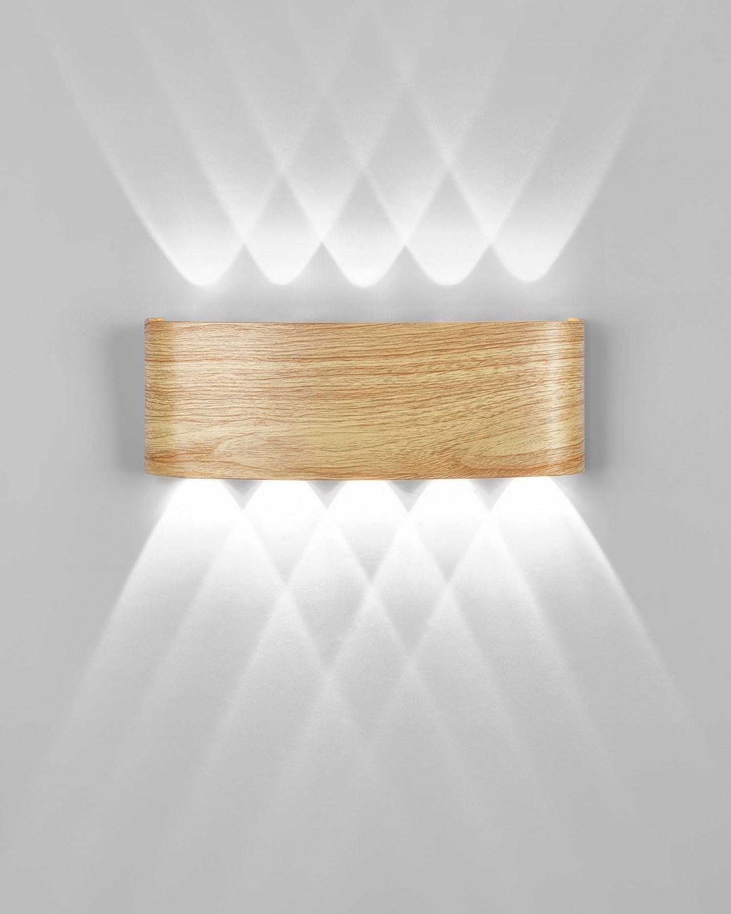 LumiCraft – Wall Lamp with Wood Grain Finish