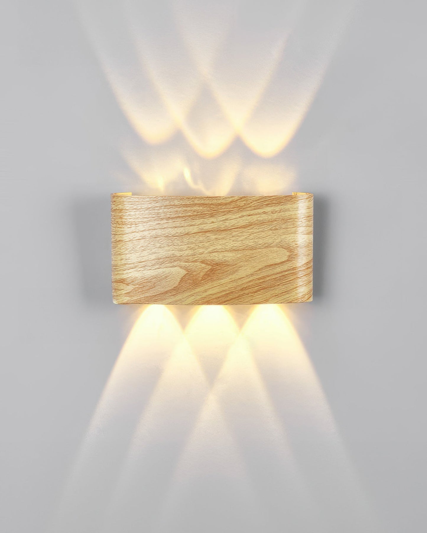 LumiCraft – Wall Lamp with Wood Grain Finish