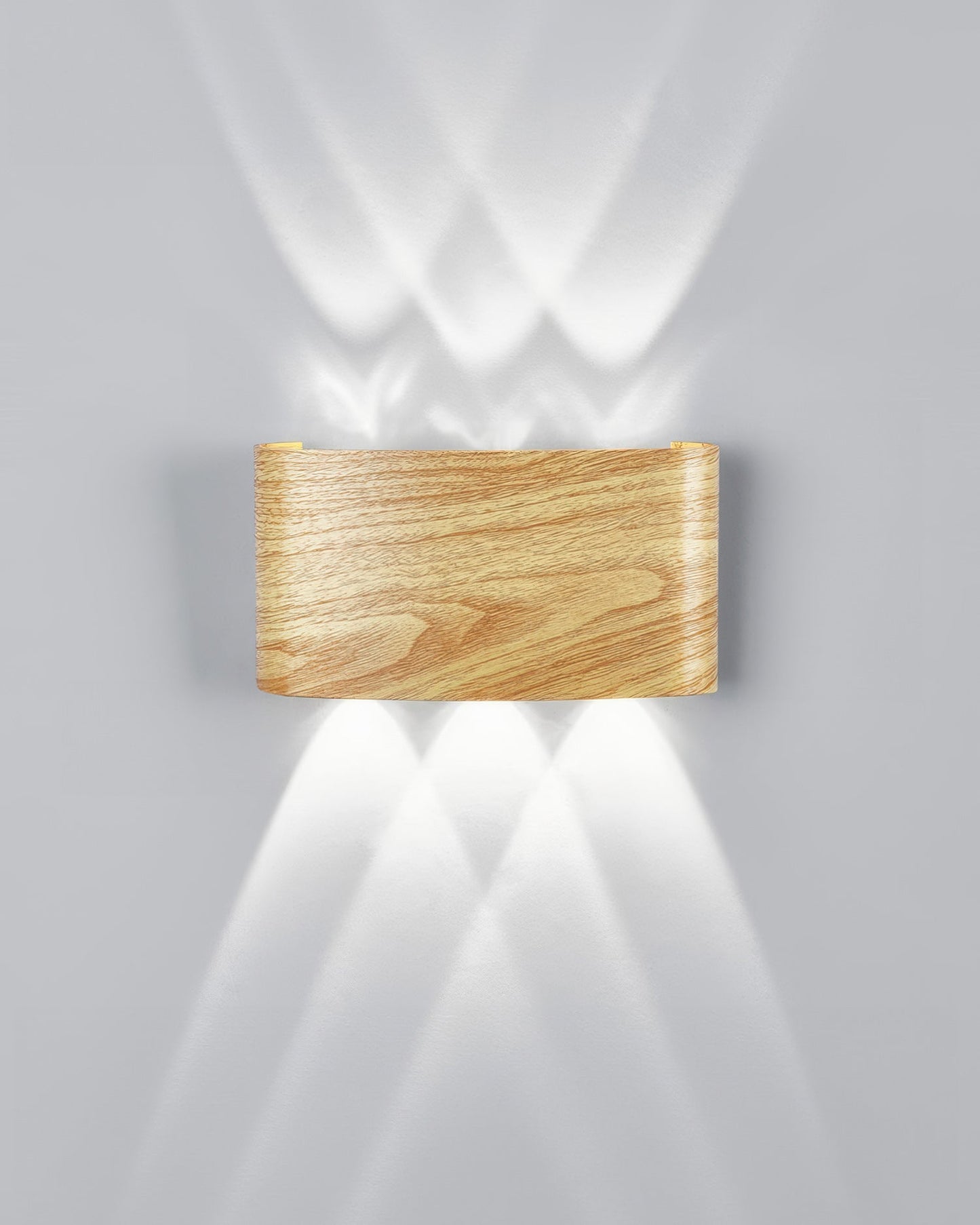 LumiCraft – Wall Lamp with Wood Grain Finish