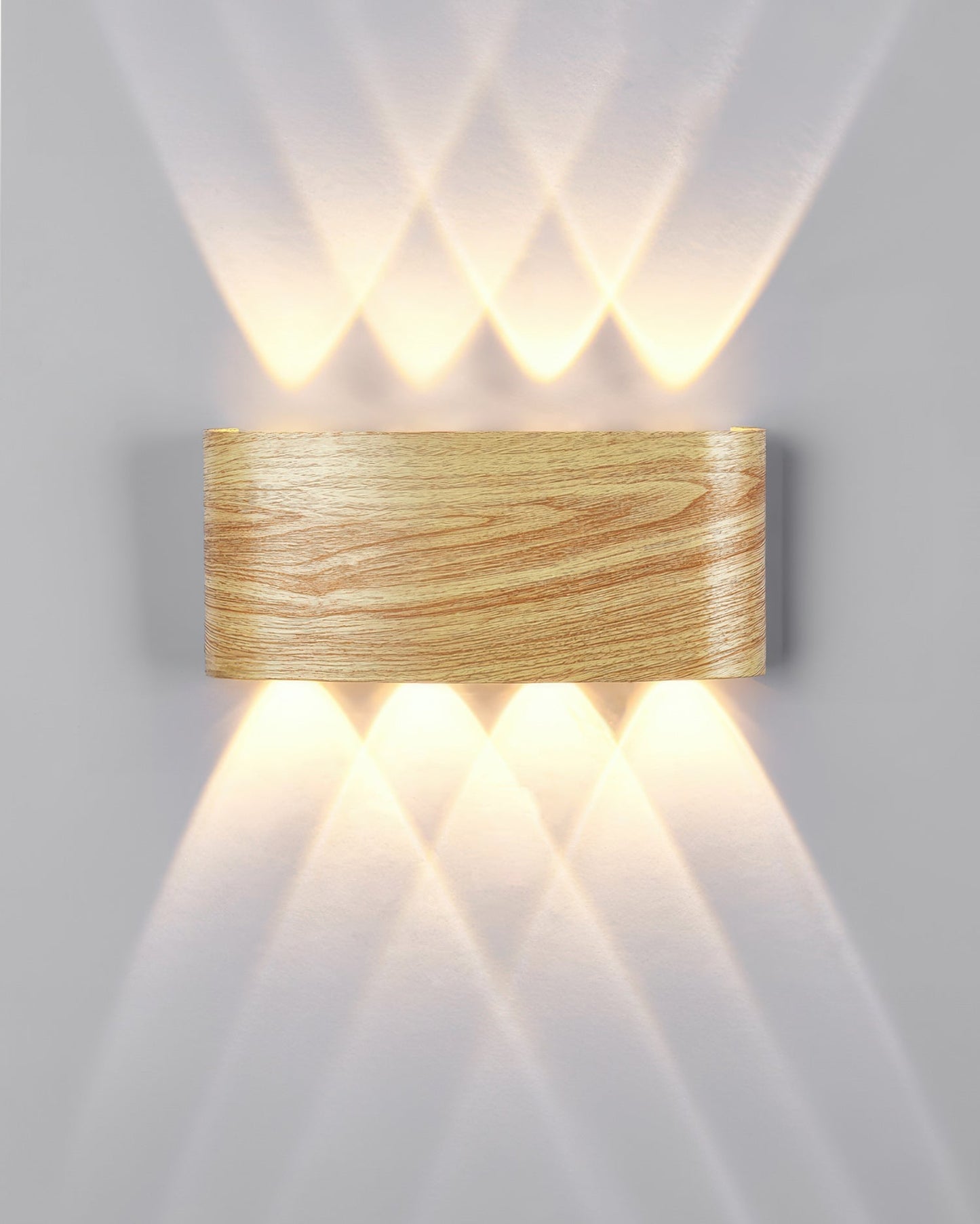LumiCraft – Wall Lamp with Wood Grain Finish