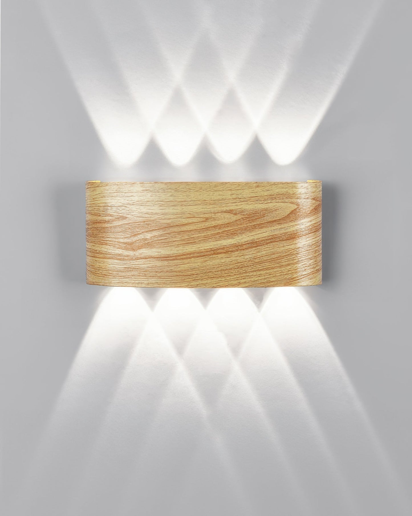LumiCraft – Wall Lamp with Wood Grain Finish