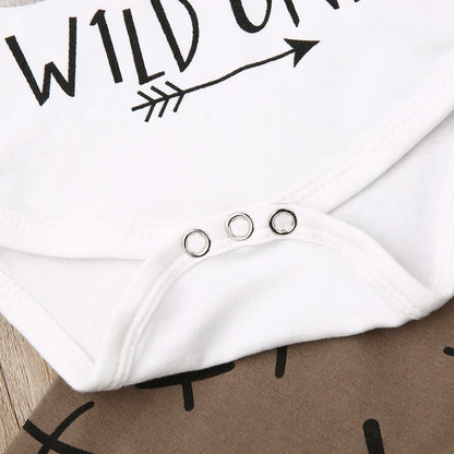 CuddleCare - Wild One Baby Bodysuit & Trousers