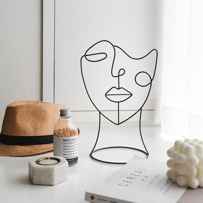 Sereno – Contemporary Iron Abstract Silhouette Sculpture