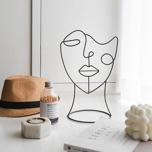 Sereno – Contemporary Iron Abstract Silhouette Sculpture