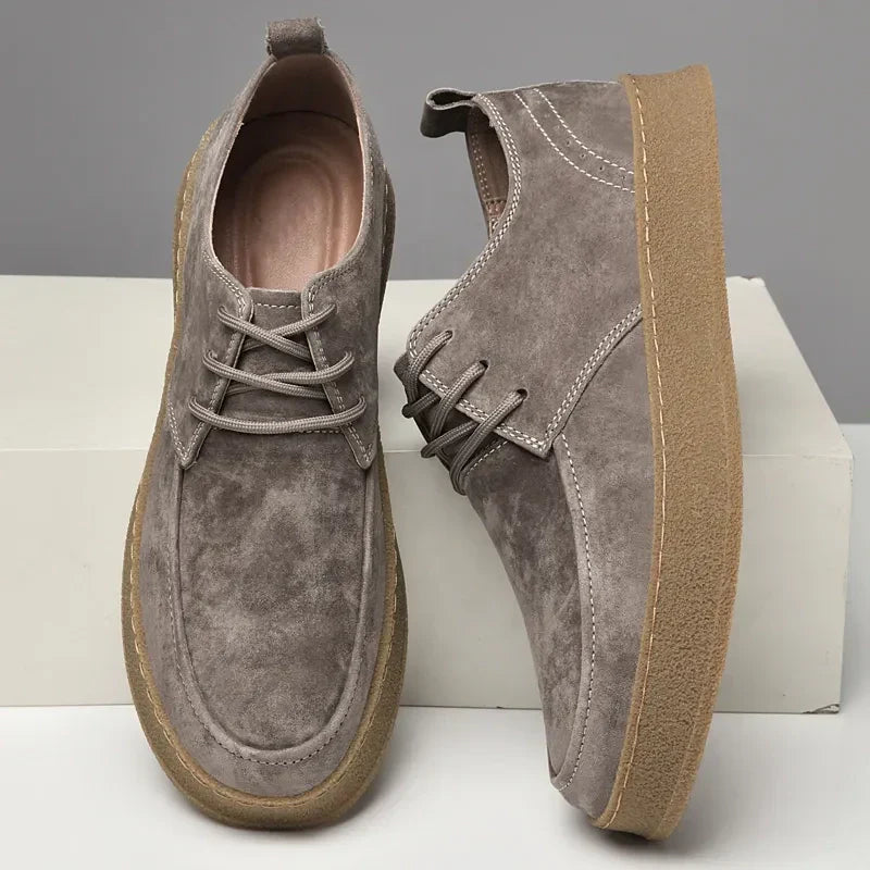 Levo - Casual Men's Suede Sneakers