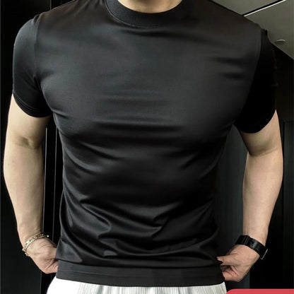 Aurelio – Men's Ice Silk Short-Sleeve T-Shirt | Breathable & Lightweight