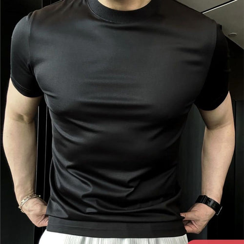 Aurelio – Men's Ice Silk Short-Sleeve T-Shirt | Breathable & Lightweight