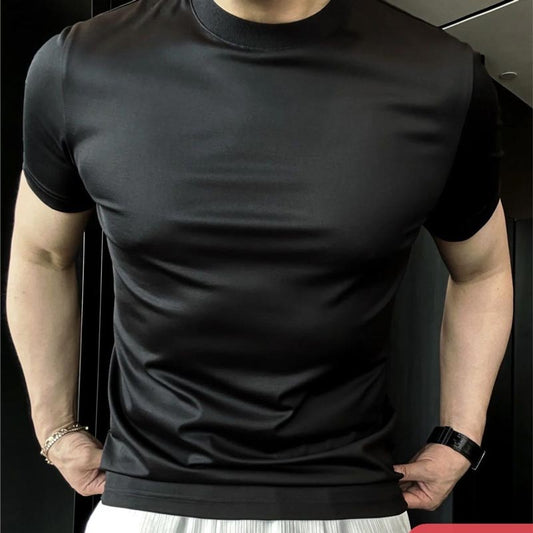 Aurelio – Men's Ice Silk Short-Sleeve T-Shirt | Breathable & Lightweight