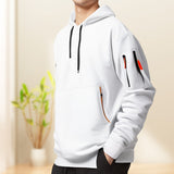 Adriano – Casual Half-Zip Men's Hoodie