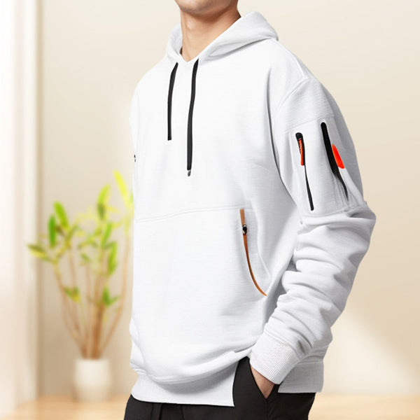 Adriano – Casual Half-Zip Men's Hoodie