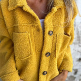 Aluna – Women's Effortless Chic Lapel Cropped Jacket