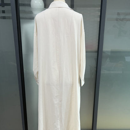 LunaVibe – Women's Elegant Long Lapel Shirt