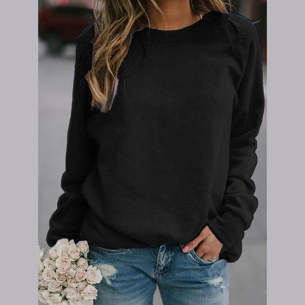 Hania – Soft Cotton Women's Sweatshirt