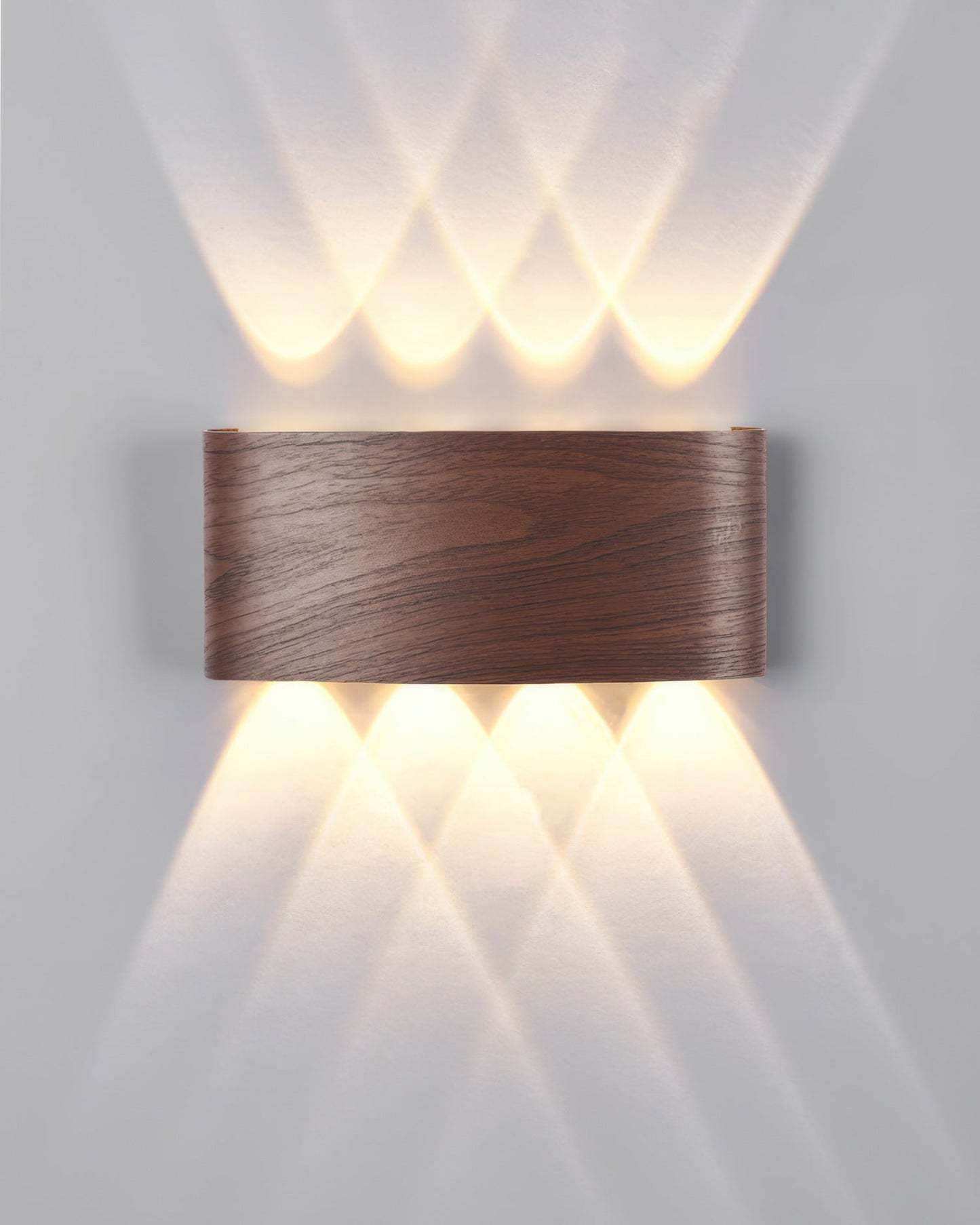 LumiCraft – Wall Lamp with Wood Grain Finish