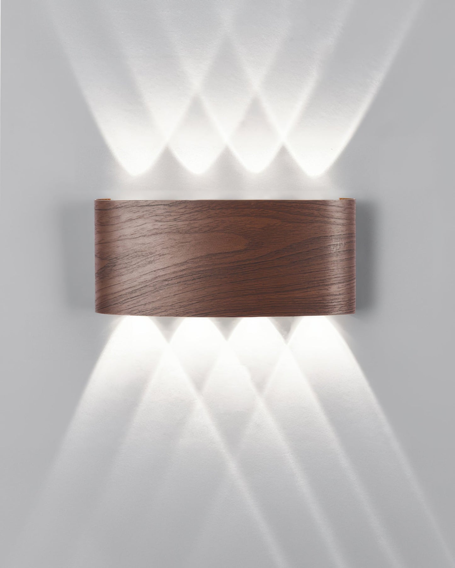 LumiCraft – Wall Lamp with Wood Grain Finish