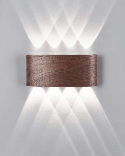 LumiCraft – Wall Lamp with Wood Grain Finish
