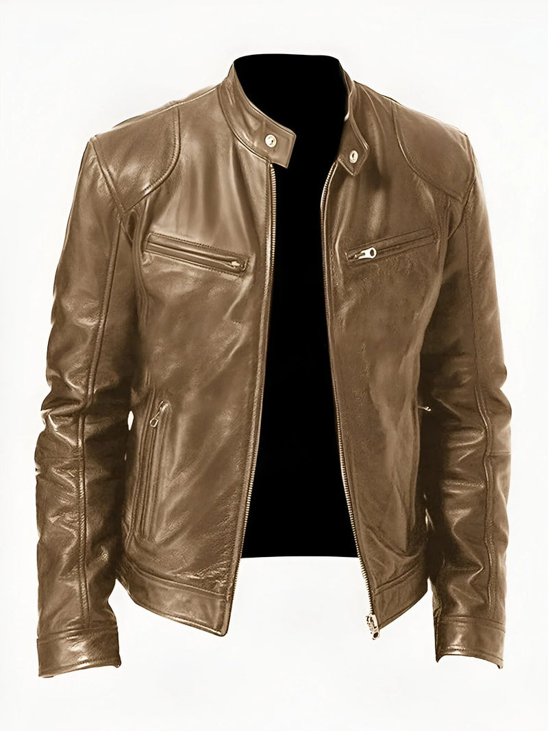 Women's Casual Rino Leather Jacket