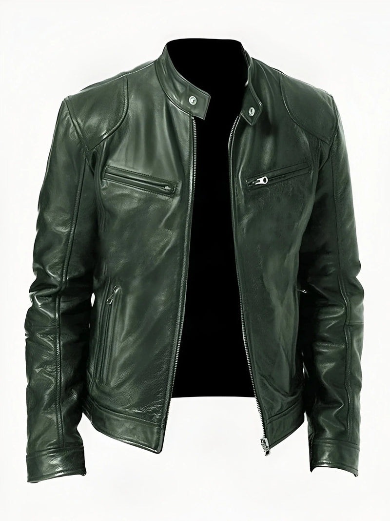 Women's Casual Rino Leather Jacket