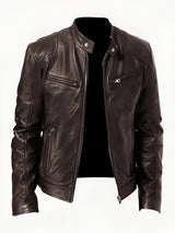 Women's Casual Rino Leather Jacket