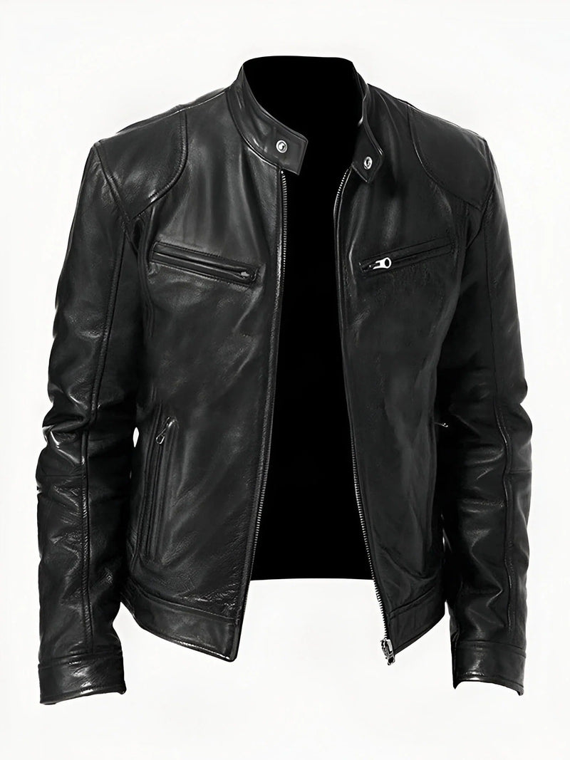Women's Casual Rino Leather Jacket