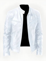 Women's Casual Rino Leather Jacket