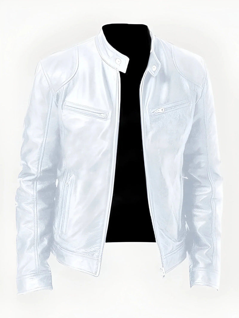 Women's Casual Rino Leather Jacket