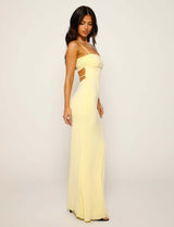 Women's Sleek Backless Maxi Dress