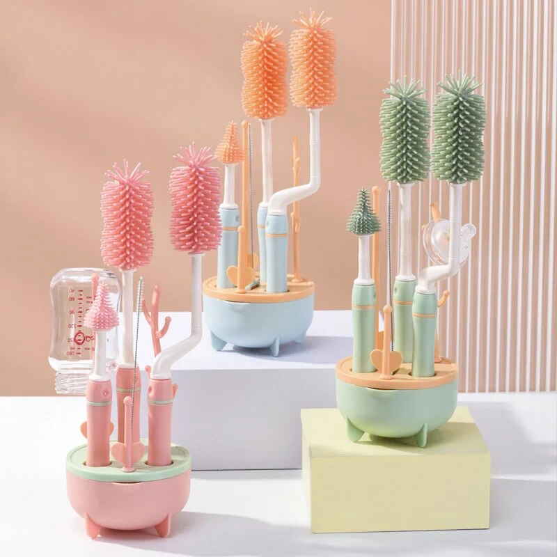 Baby Bottle Cleaning Brush Set